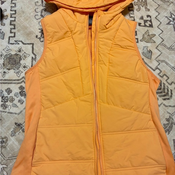 Orange Hooded Vest - Picture 1 of 2